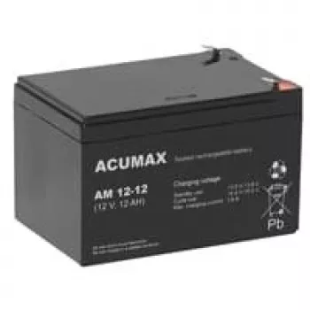 12V 12AH VRLA akumuliatorius AM12-12 Acumax Emu