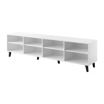 TV spintelė cama meble BARI 200x42x52 balta matinė