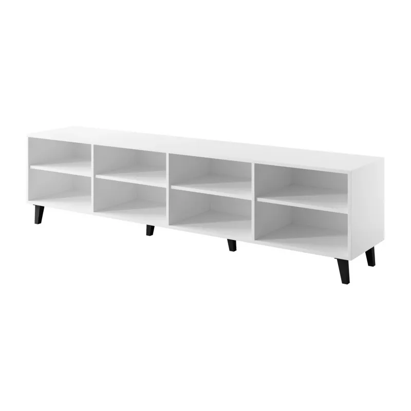 TV spintelė cama meble BARI 200x42x52 balta matinė