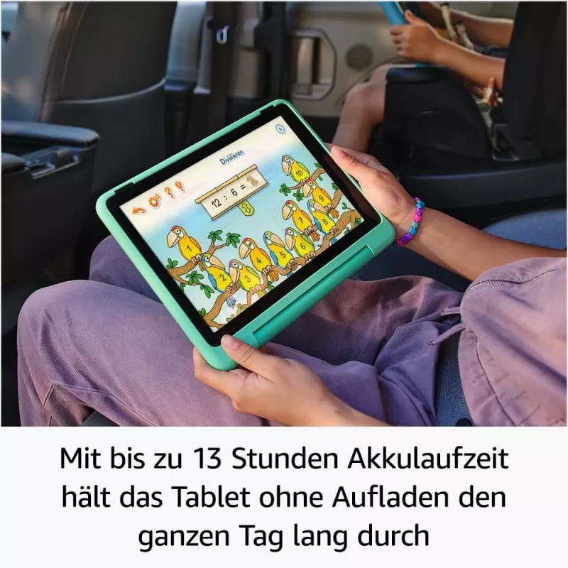 Amazon Fire HD10 Kids Pro 13 kartos 32GB Mėtų žalia planšetė