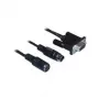 RS232 mobiliojo telefono laidas Navilock 61265 Juodas