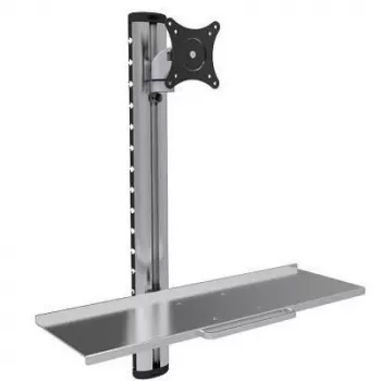 Laikiklis monitoriui Techly ICA-PLW 01 27 colių (68,6 cm) sieninis sidabrinis
