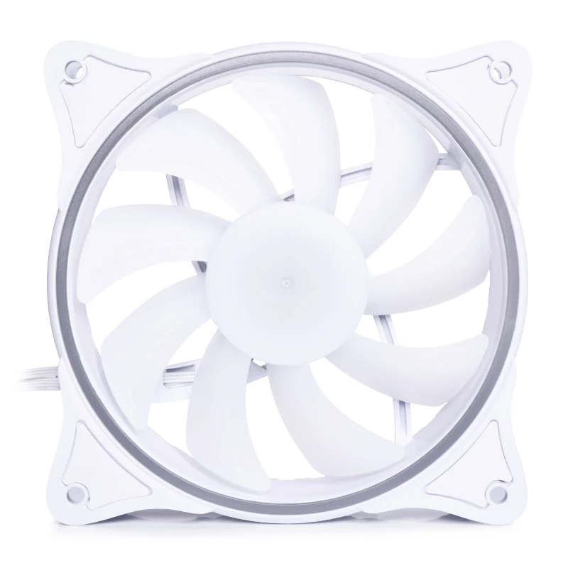 Alphacool Rise Aurora 120mm ARGB korpuso ventiliatorius - baltas