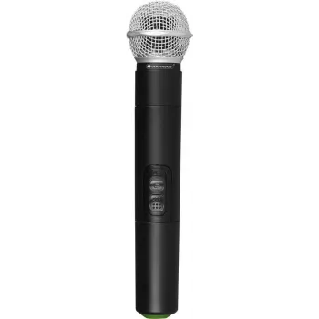 Belaidis rankinis UHF mikrofonas Omnitronic UHF-E serija 525.3 MHz