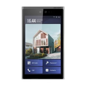 Vaizdo durų skambutis Hikvision DS-KD9633-WBE6, 10 colių IPS ekranas, 2 MP