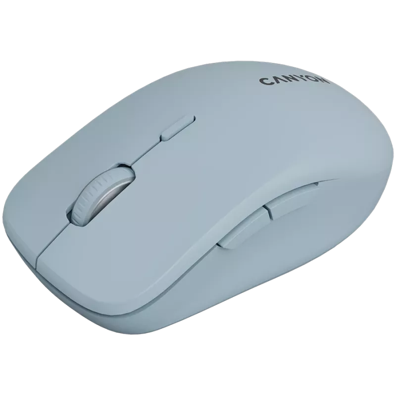 CANYON Pelė MW-12 Dual belaidė Bluetooth/RF mėlyna (CNS-CMSW12BL)