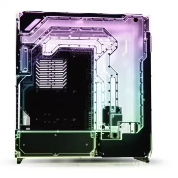 Šoninis dangtelis PC korpusui Singularity Spectre 4 Dual Loop, skaidrus akrilas