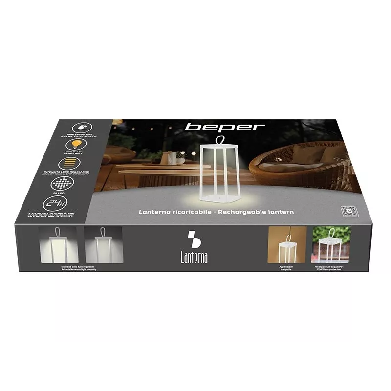 Įkraunamas žibintas Beper P207ILI101 – nešiojamas LED žibintas su baterija