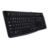 Logitech Desktop MK120 laidinis klaviatūros ir pelės rinkinys, USB, QWERTZ, juodas