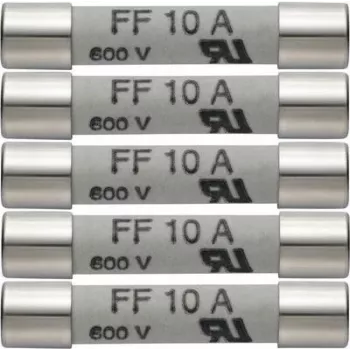 Testo lydusis saugiklis 10 A, 600 V (0590 0005)