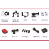 AgfaPhoto Action Cam AC7000BK veiksmo kamera 16 MP 2K Ultra HD CMOS Wi-Fi 58 g