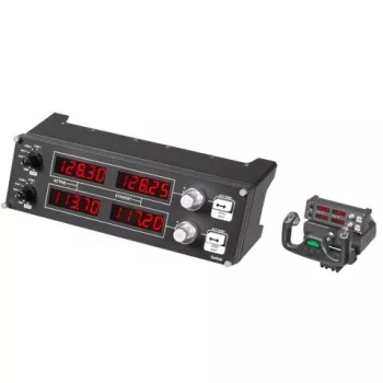 Logitech G Saitek Pro Flight Radio Panel – radijo valdymo skydelis skrydžių simuliatoriams