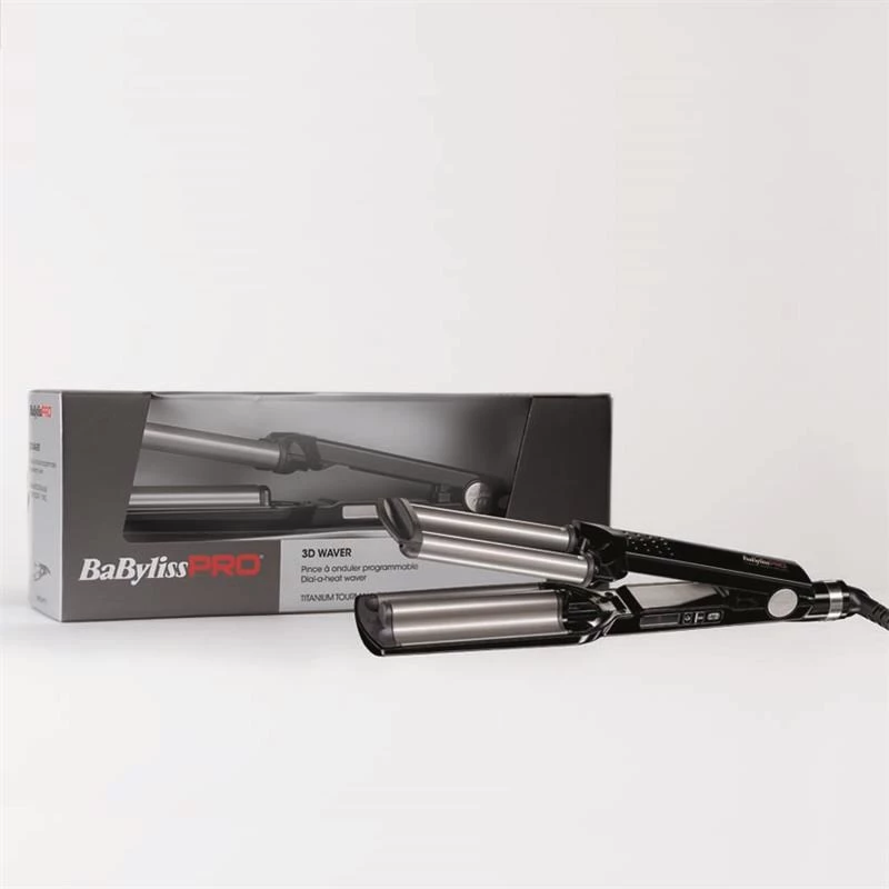 BaByliss BAB2369TTE triguba plaukų banguotuvė