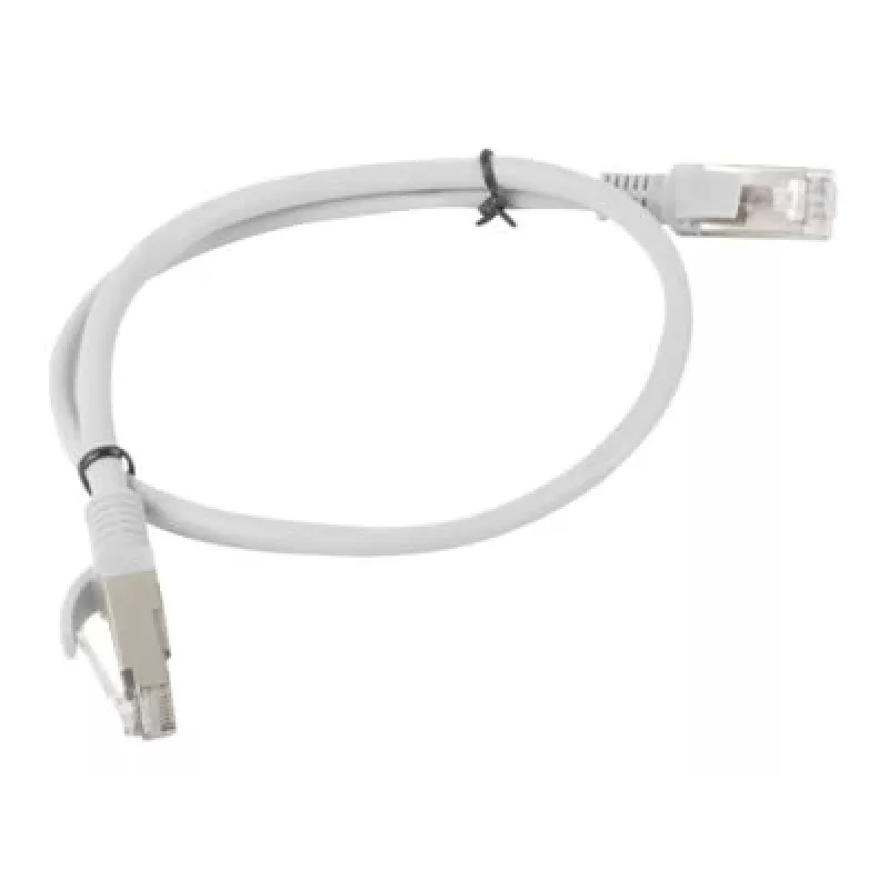 Tinklo kabelis Lanberg PCU6-10CC-0050-S RJ-45 Cat6 0,5 m pilkas