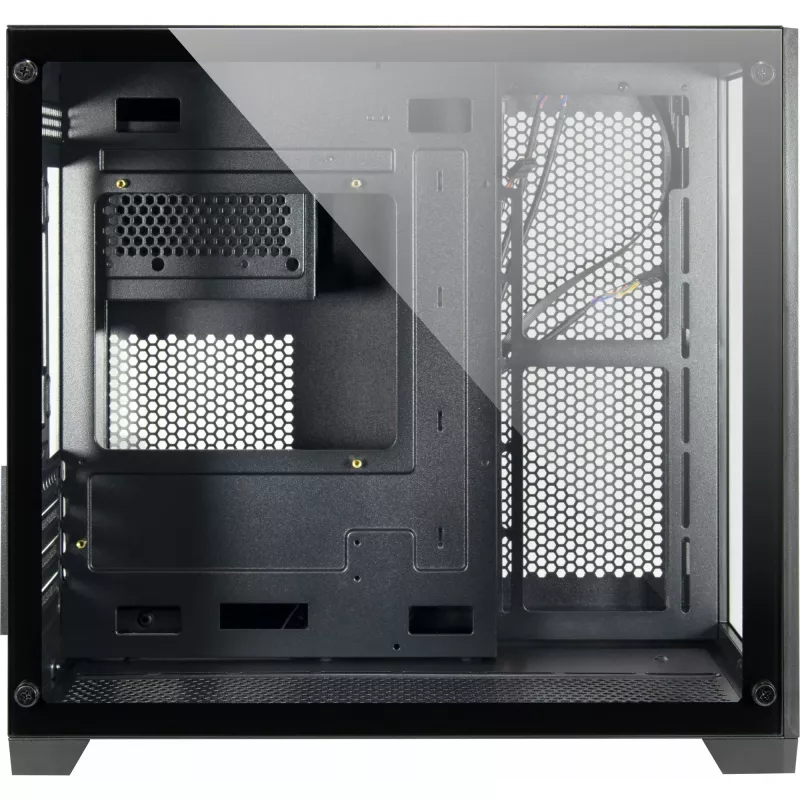 Kompiuterio korpusas Inter-Tech C-501 Aspect Midi Tower juodas