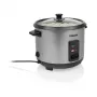 Ryžių virimo puodas Tristar RK-6147 — 1,5 l, 500 W, juodas/sidabrinis