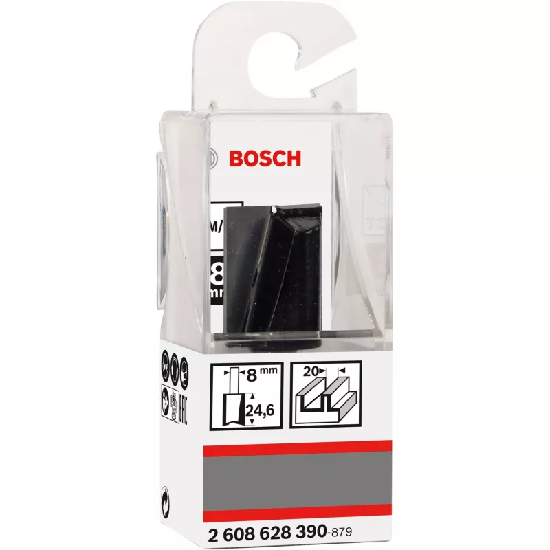 Bosch 2 608 628 390 frezos antgalis tiesinis 1 vnt.