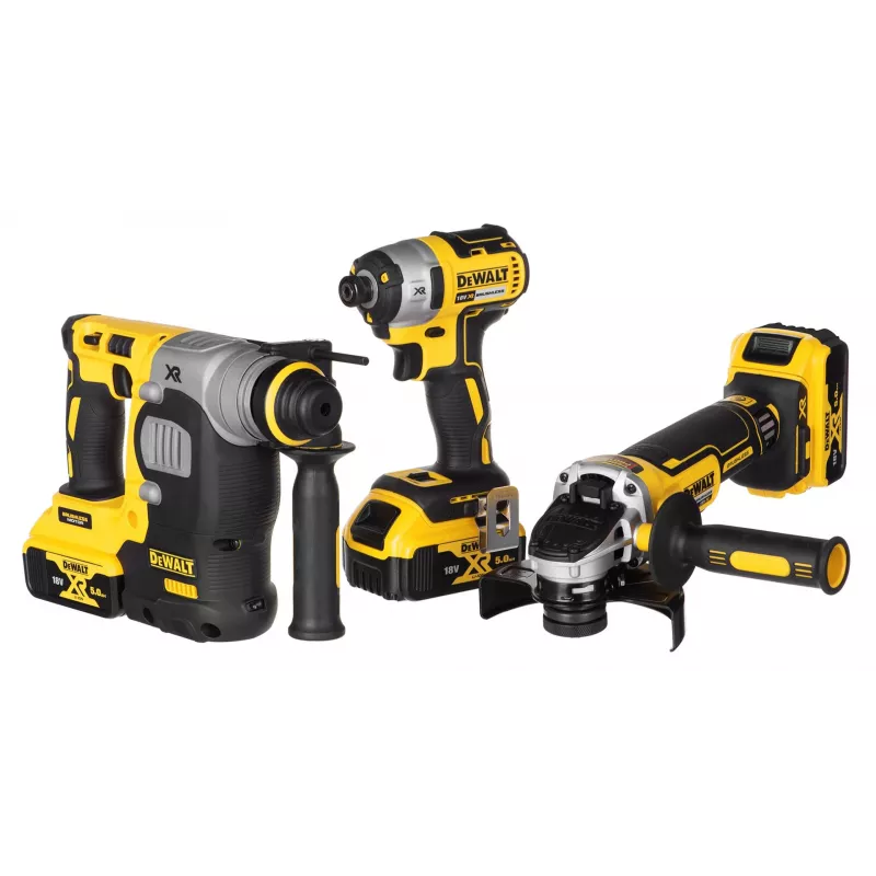 Kombinuotas elektrinių įrankių rinkinys Dewalt DCK305P3T (DCF887+DCH273+DCG405)