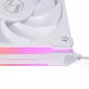 Lian Li P28ARGB-B RGB 5V juodas ABS aliuminis kompiuterio ventiliatoriaus šoninis apšvietimas
