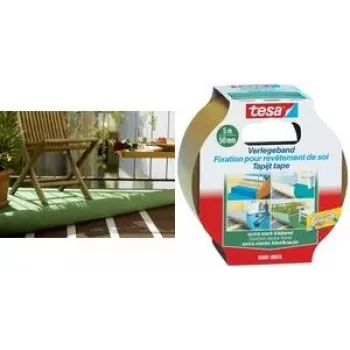 Tesa grindų tvirtinimo juosta Extra Strong Hold, 10 m x 50 mm