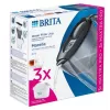 BRITA Marella 2,4 l mėlynas vandens filtras su 3 MAXTRA PRO Pure Performance kasetėmis