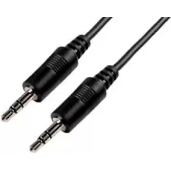 Garso kabelis e+p B 111/2 2,5 m 3,5 mm juodas