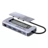 UNITEK aktyvus USB-C centras 10Gbps, M.2, HDMI, PD 100W