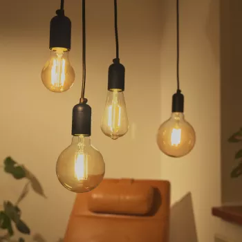 Išmanioji lemputė Denver LBF-405 Wi-Fi juoda 4,9W 220-240V