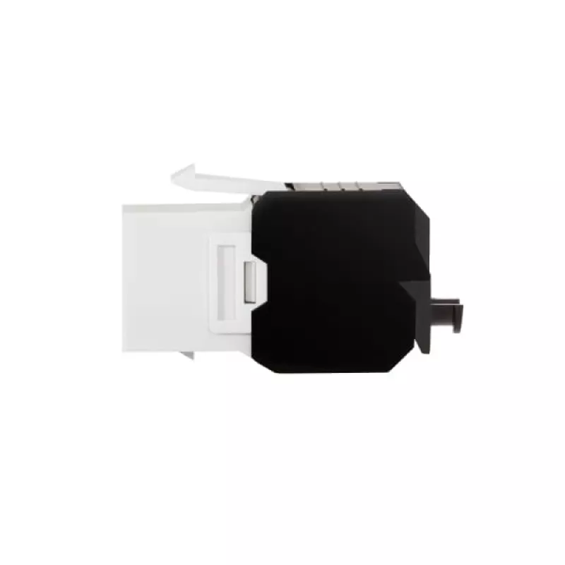 LogiLink NK4066 Keystone modulis RJ45 plokščias juodas/baltas