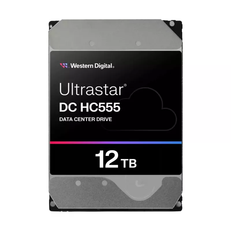 Western Digital Ultrastar DC HC555 vidinis kietasis diskas 12 TB 7200 RPM 512 MB 3.5 SAS3