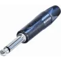 Neutrik NP2X-BAG-CON 6,35 mm mono lizdas – 1/4 colio TS, juodas, metalinis korpusas