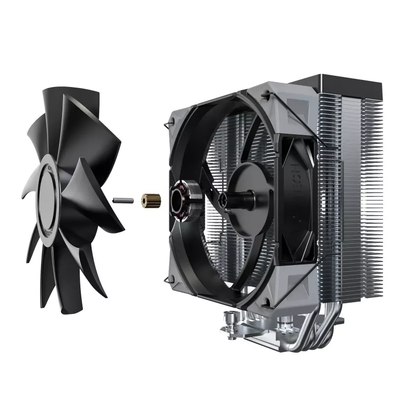 MONECH NX400 (B) juodas CPU aušintuvas daugializdžiam