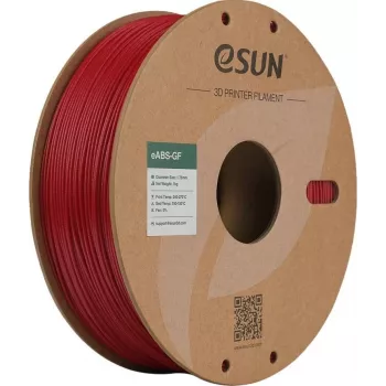 EABS-GF 1,75mm Gaisrinės raudonos spalvos 1kg ESUN 3D gijos (EABS-GF-P175FR1)