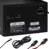 Mini Hi-Fi stereo sistema Adler AD 1917 – Bluetooth 5.3, CD/USB/MP3, 2×25 W RMS, FM imtuvas, 4 juostų ekvalaizeris, AUX, juoda