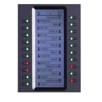 Grandstream Networks GXP2200EXT IP papildymo modulis juodas 20 mygtukų
