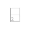 Avery adresų etiketės – baltos – 199,6 x 143,5 mm – 200 vnt. (100 lapų po 2) L7168-100