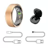 Išmanus žiedas MANTA SR01GD 62mm OneRing Gold – 62 dydis, auksinė spalva