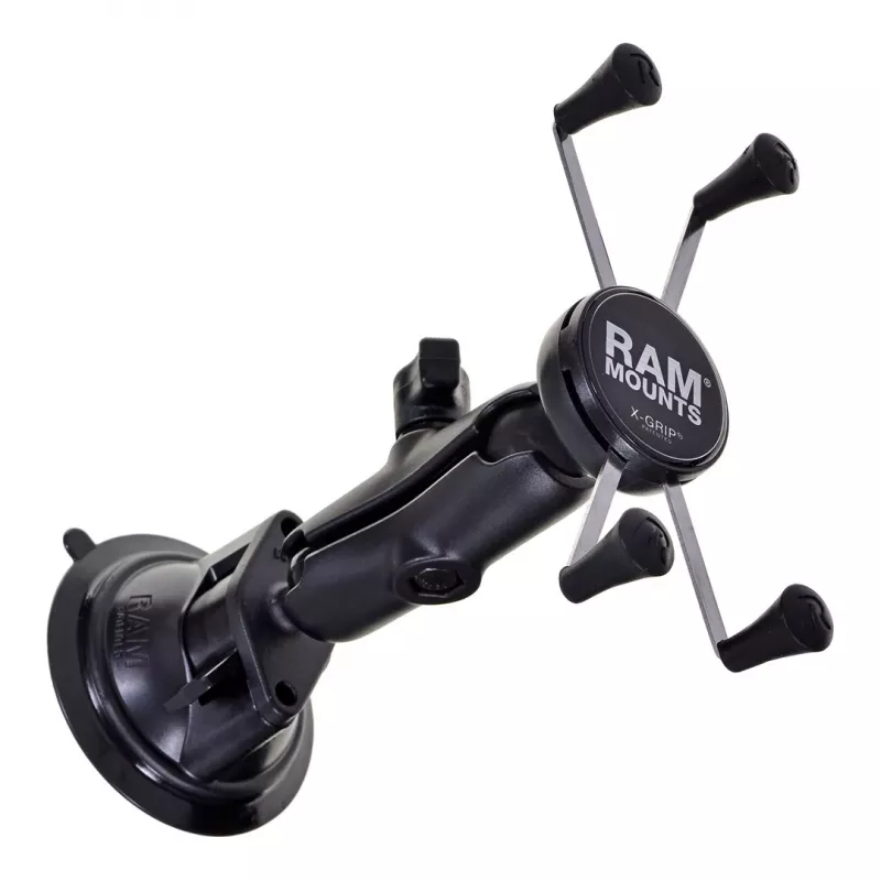 Laikiklis telefonui RAM Mounts X-Grip Large su sukamu siurbtuku