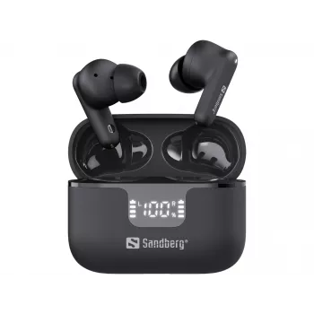 Belaidės ausinės Sandberg Wireless Earbuds ANC+ENC