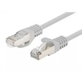 Tinklo kabelis LANBERG PCF6-20CC-0200-S Cat6 U/UTP RJ-45–RJ-45 2 m Pilka 10 Gbit/s