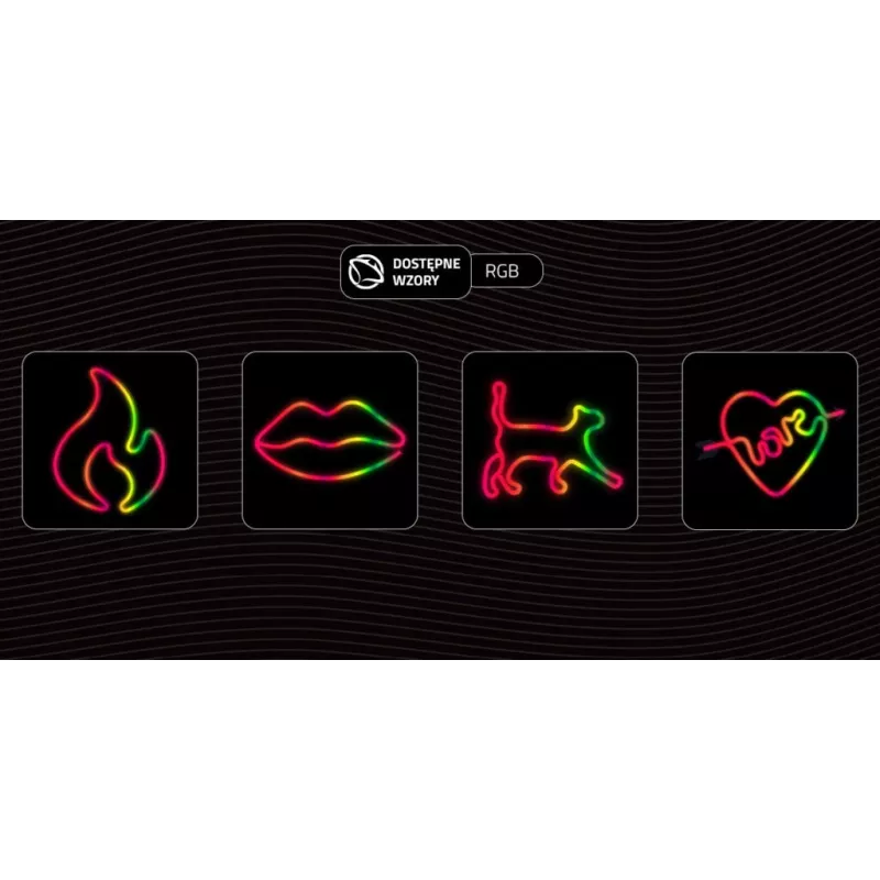Dekoratyvinė neoninė LED juosta MANTA SNL58RGB – RGB spalvų keitimo juosta
