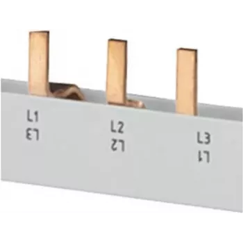 Siemens 5ST3745 kontaktinė šyna 214 mm, liečiama saugi, 10 mm², 4 fazės