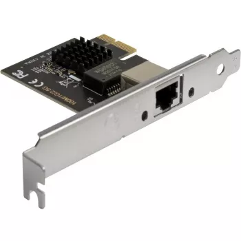 Inter-Tech ST-7266 PCIe tinklo plokštė 2.5G RJ45, pasyvus aušinimas
