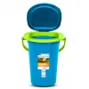 GreenBlue GB320BL nešiojamas kelioninis tualetas su kibirėliu, sėdyne, dangčiu ir rankena, 19 l