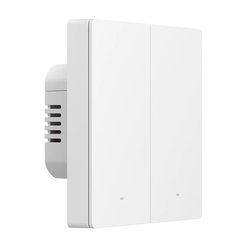 Sonoff ZBM5-2C-86W (2 kanalų) „Zigbee“ išmanusis lietimui jautrus sieninis jungiklis