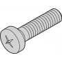 SCHROFF SCREW POSIPAN M4X10MM (100 vnt.) – stovo priedas (21100513)