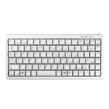 CHERRY G84-4100 klaviatūra kompaktiška USB QWERTY JAV anglų pilka
