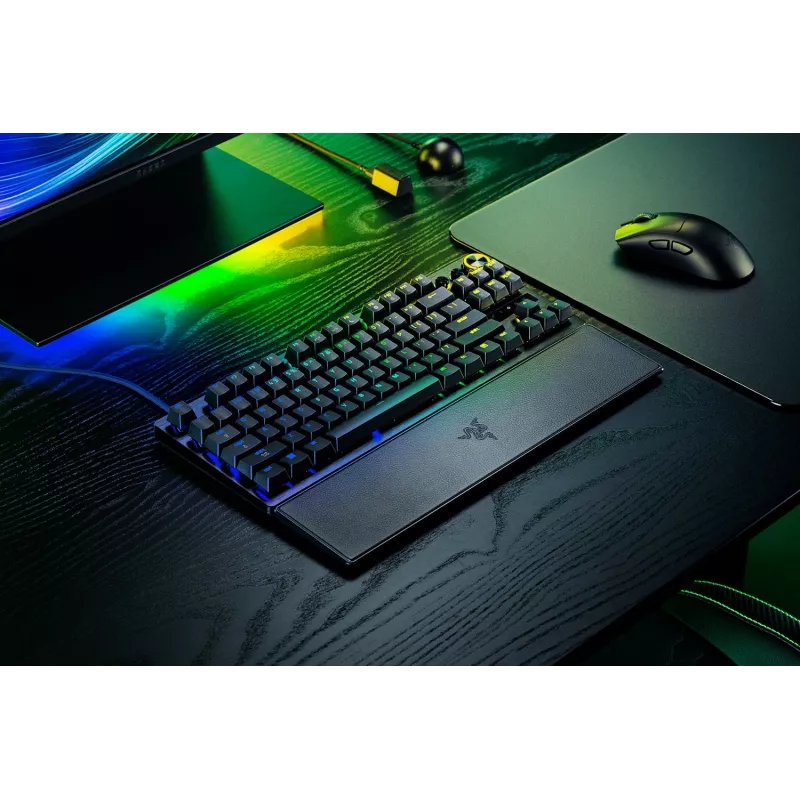 Razer Huntsman V3 Pro Tenkeyless 8KHz | Žaidimų klaviatūra | Laidinė | US | Juoda | USB Type-C | Razer Analog Optical Switch Gen-2
