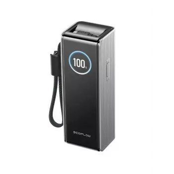Laidas, skirtas ECOFLOW RAPID 25K – sidabrinė Powerbank