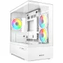 PC korpusas Sharkoon MK6 RGB Midi Tower baltas
